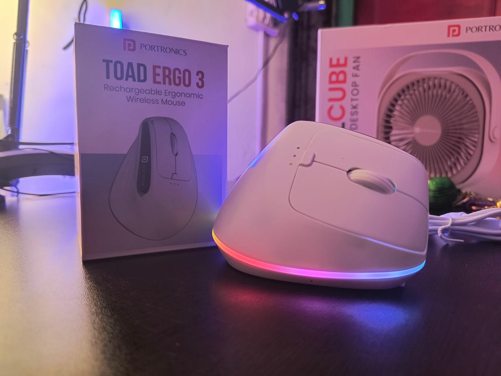Portronics TOAD ERGO 3 Wireless Mouse: Where Comfort Meets Clever Tech